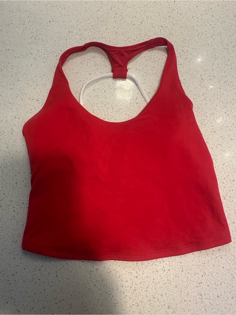 Gilly Hicks Red Racerback Tank Top